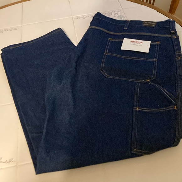 NWT Men’s All American Clothing Co. Relaxed Fit Jeans, Size 42 X 32 - Picture 1 of 14